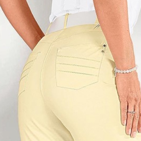 Pocket Detail Capri‎ Pant - Picture 5 of 6